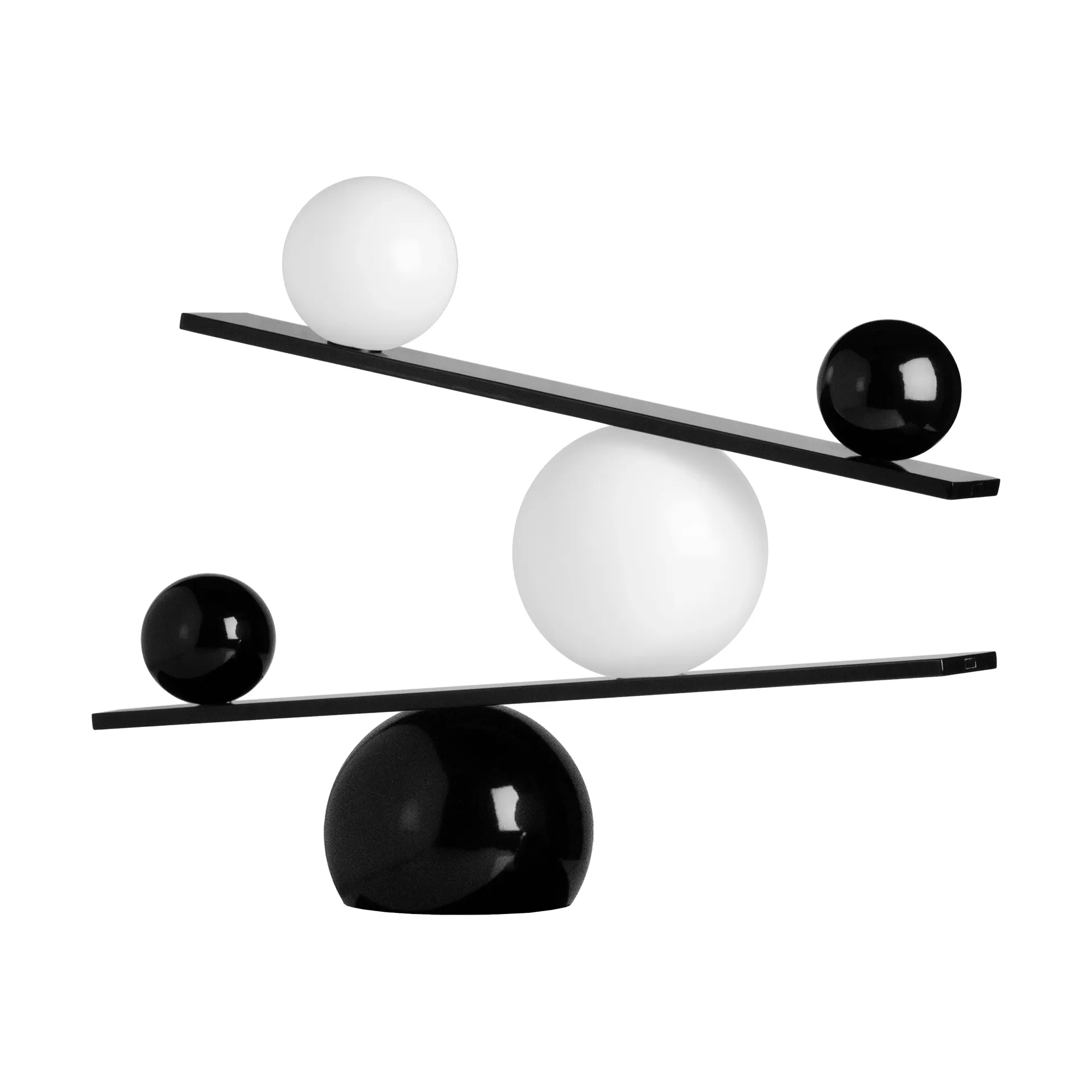 Balance台灯, 黑色，v2 Oblure