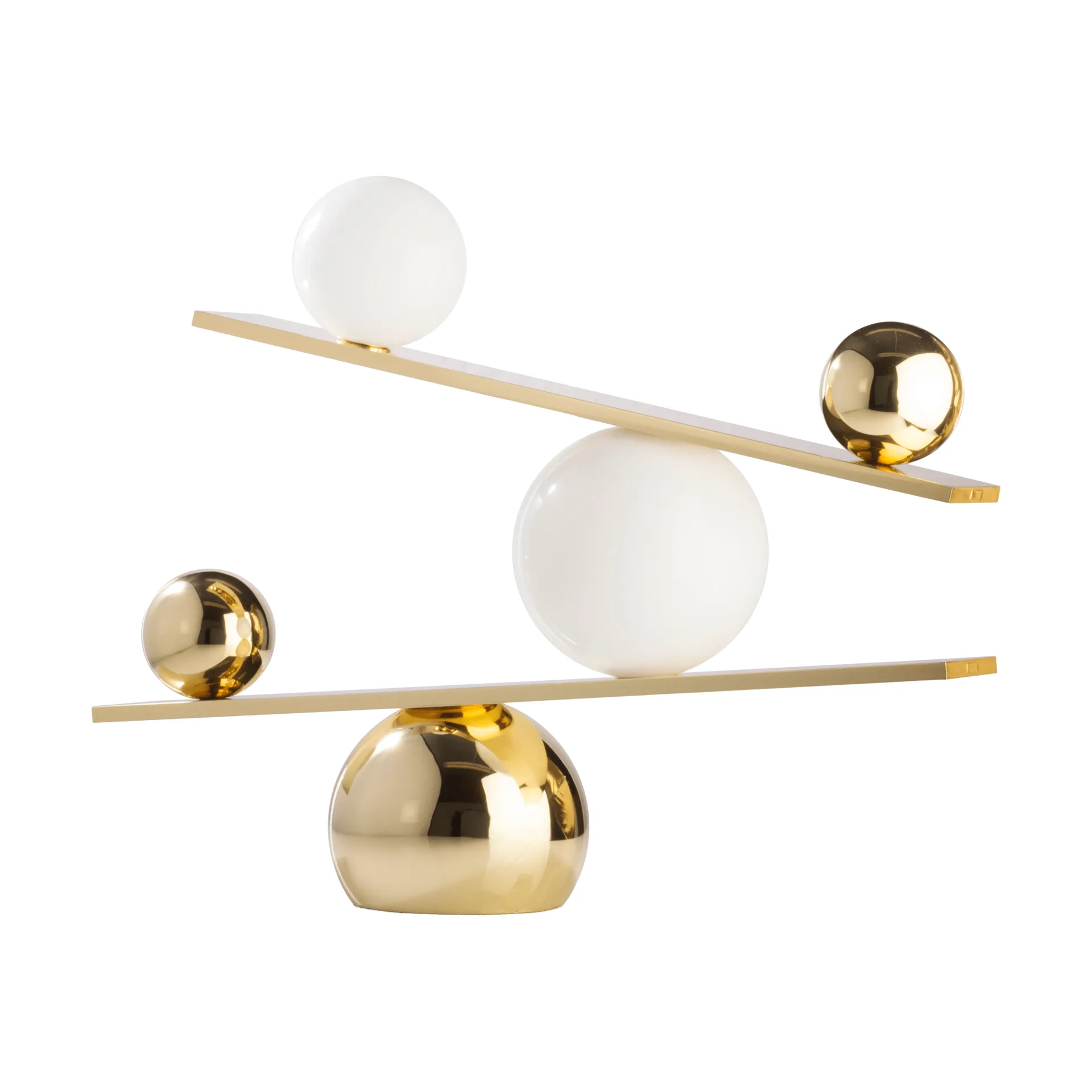 Balance台灯, 黄铜，v2 Oblure