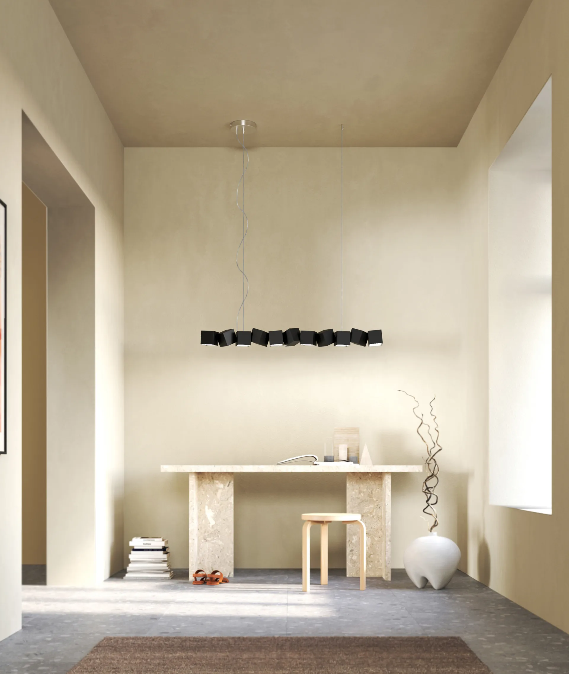 Blockchain system 11 吊灯, 黑色 Oblure