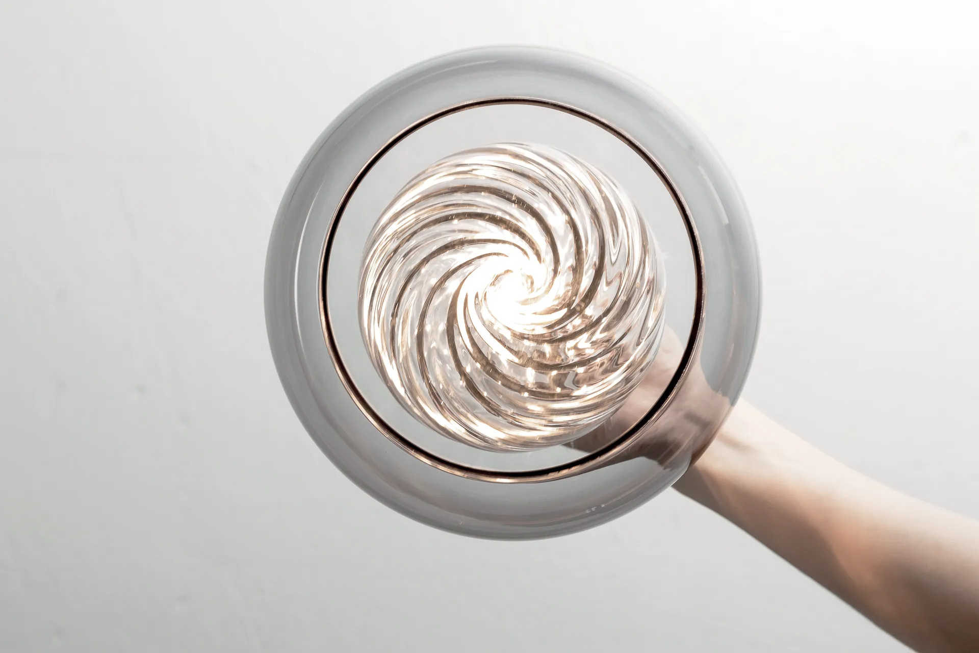 Inside triplet 吊灯, 灰色 Oblure