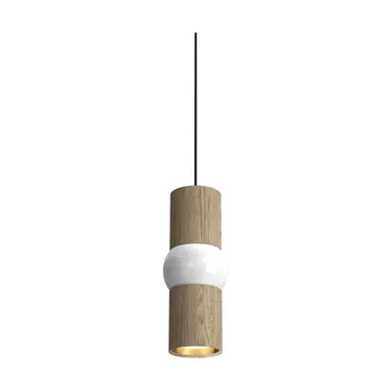 Lightbone 吊灯 - 小号 24cm，天然橡木 - Oblure