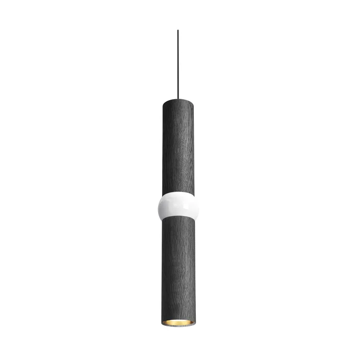 Lightbone 吊灯 - 中号 53.8cm，黑色橡木 - Oblure