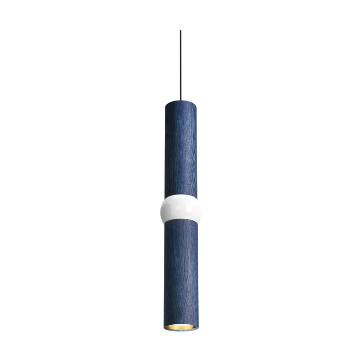 Lightbone 吊灯 - 中号 53.8cm，蓝色橡木 - Oblure