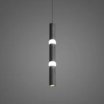 Lightbone 吊灯 - 大号 83.6cm，黑色橡木 - Oblure