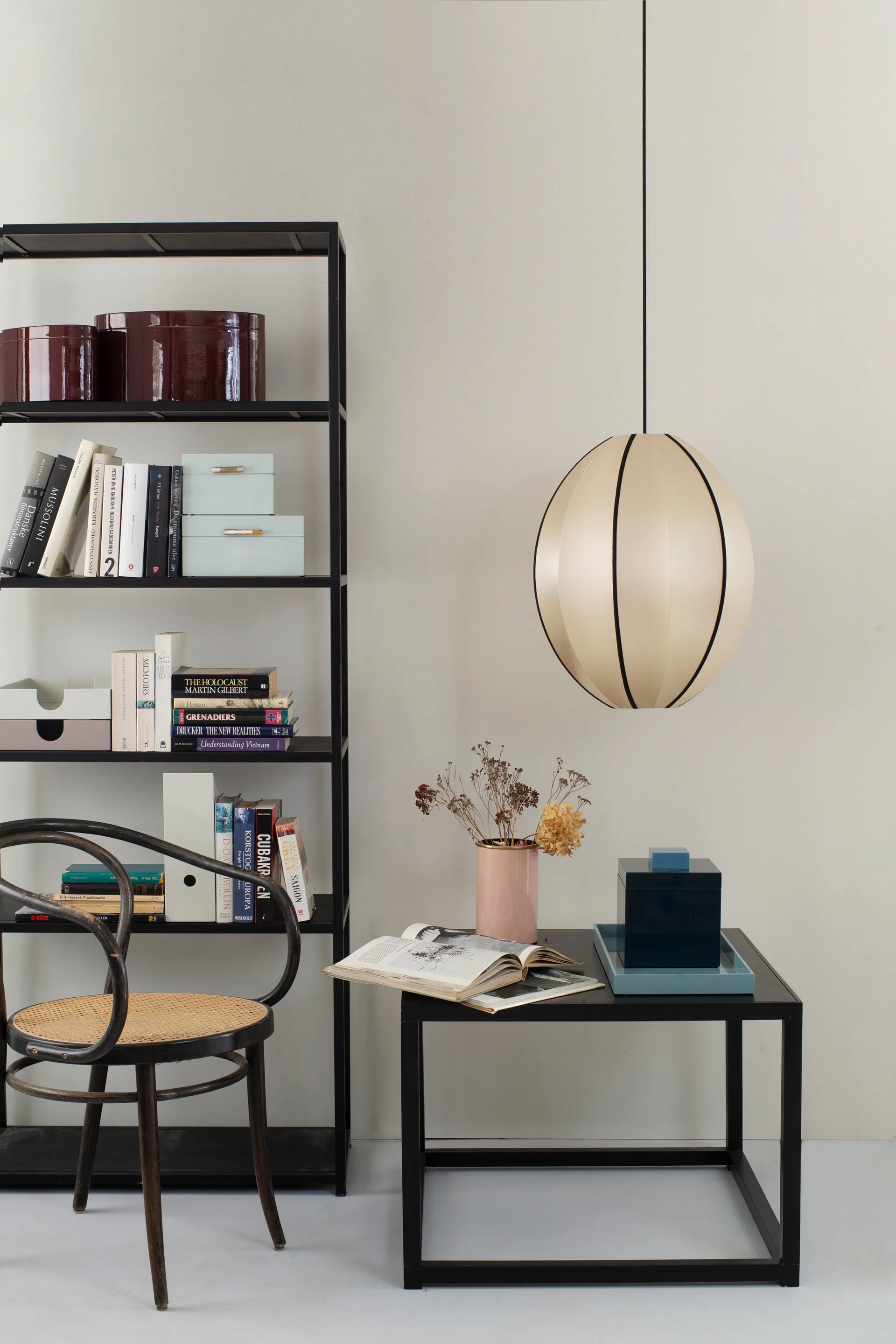 Indochina Classic Oval L 灯罩, Kit-black Oi Soi Oi