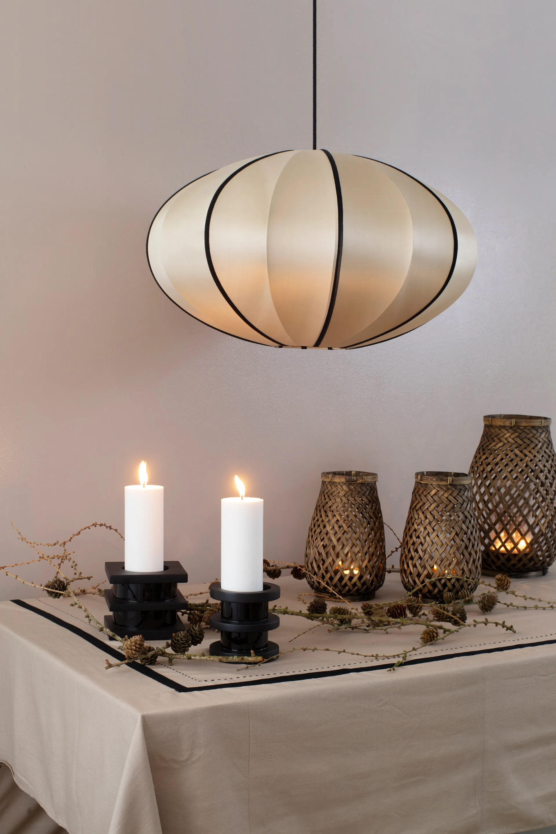 Indochina Classic Pumpkin 灯罩, Kit-black Oi Soi Oi