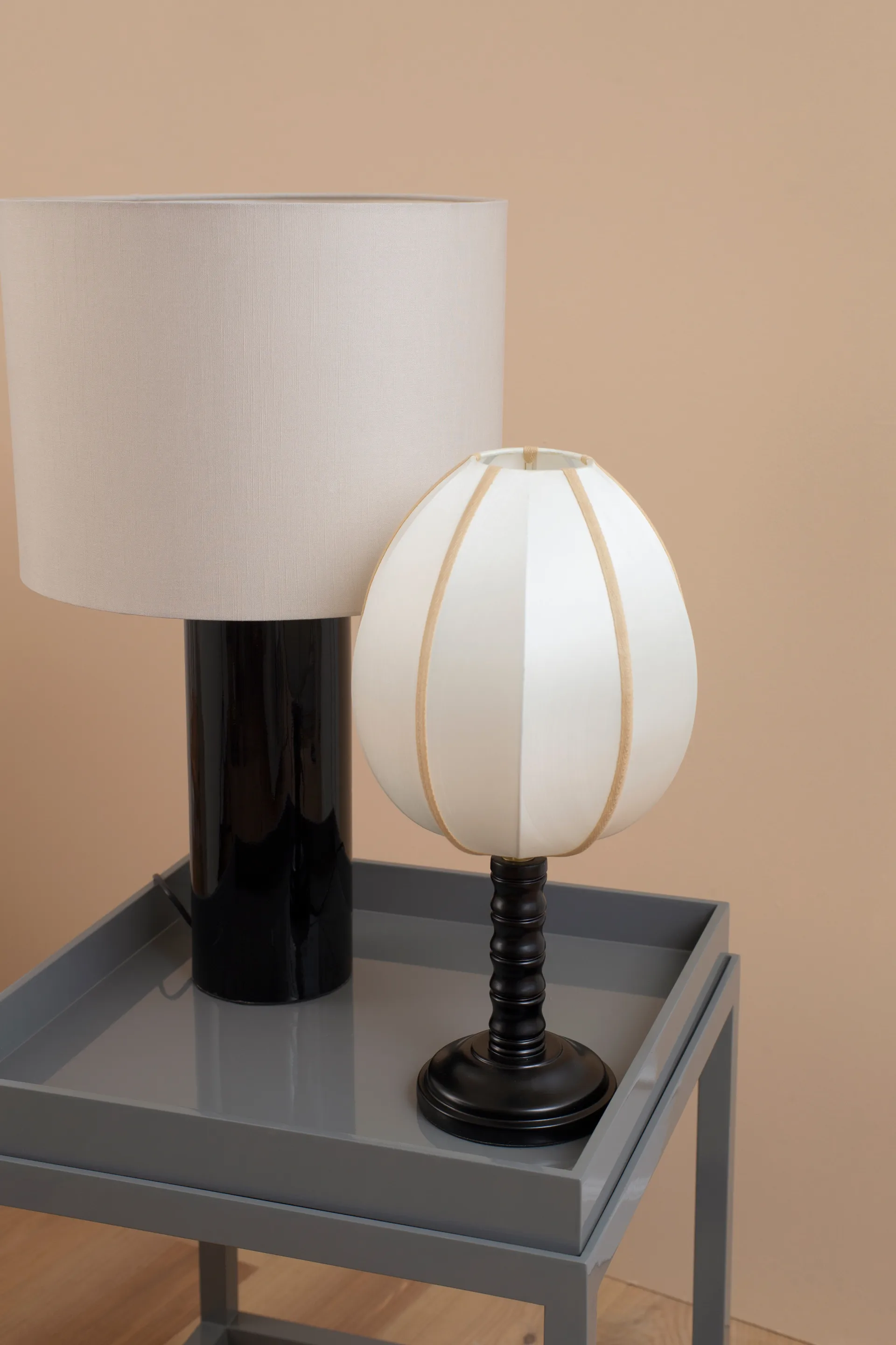 Indochina Lotus lamp shade, Offwhite-Latte Oi Soi Oi