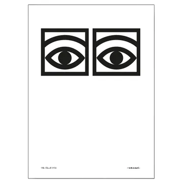 Ögon one-eye 海报 - 70x100 cm - Olle Eksell