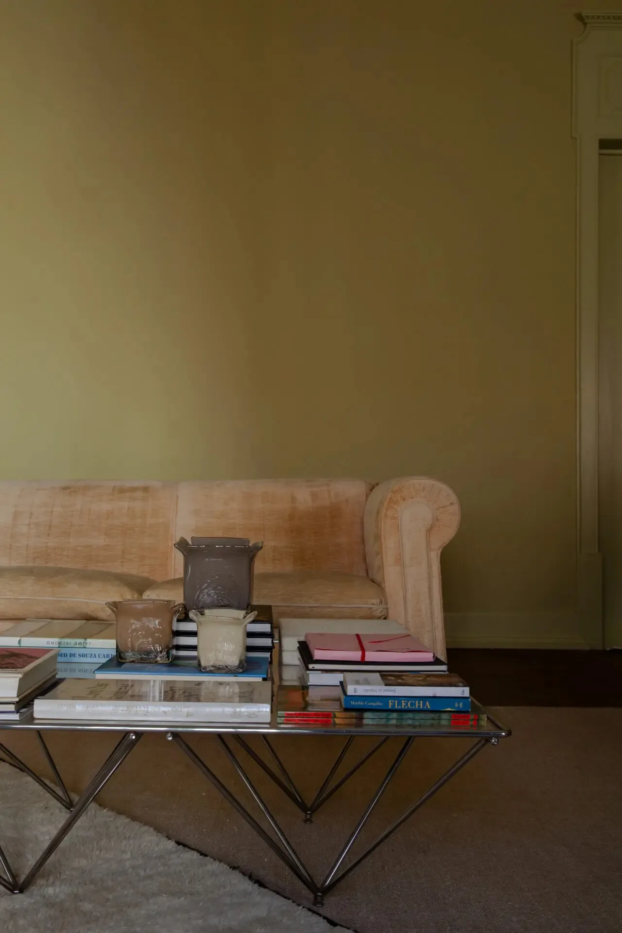 Atlas 烛台 11.5 cm, 沙色 Olsson & Jensen