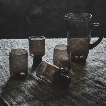 Bari 带底玻璃杯 - 棕色 - Olsson & Jensen