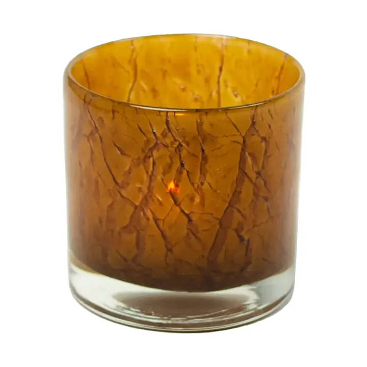 Etna 烛台 直径10cm - 浅棕色 - Olsson & Jensen