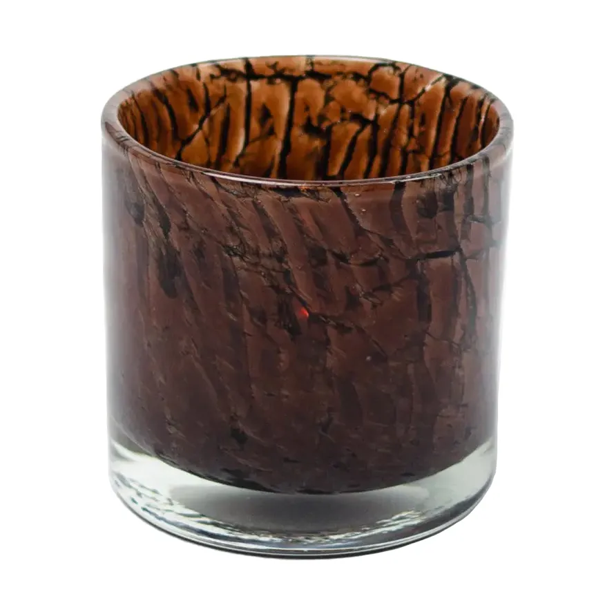 Fuji 烛台 Ø10 cm, 深褐色 Olsson & Jensen