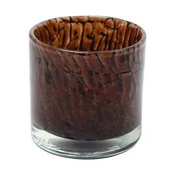 Fuji 烛台 Ø10 cm - 深褐色 - Olsson & Jensen