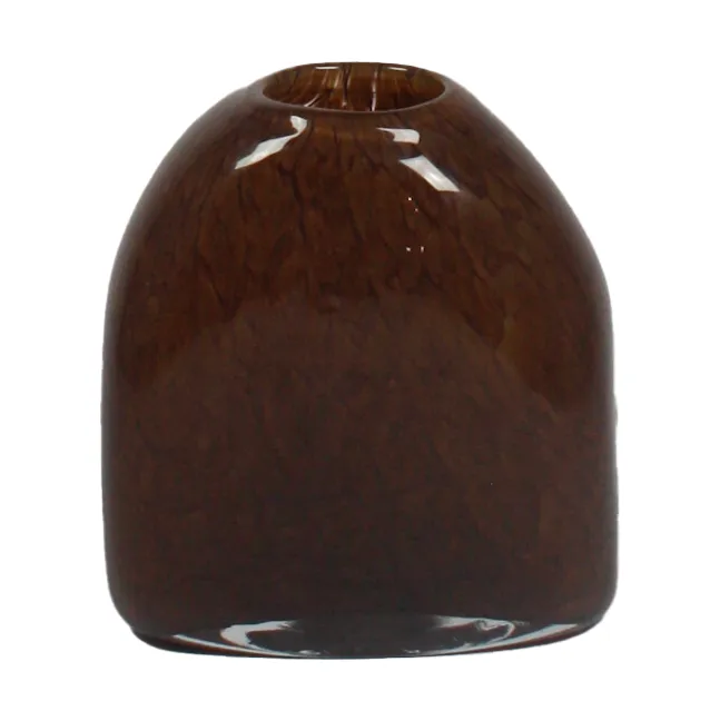 Fuji 花瓶15cm - 棕色 - Olsson & Jensen
