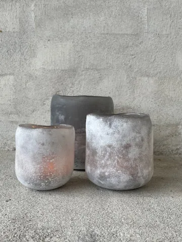 Halde 灯笼10cm - 灰色 - Olsson & Jensen