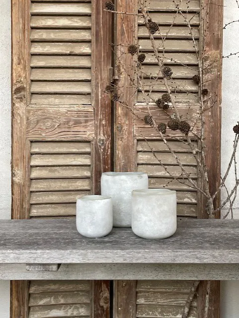 Halde lantern 10 cm, 白色 Olsson & Jensen