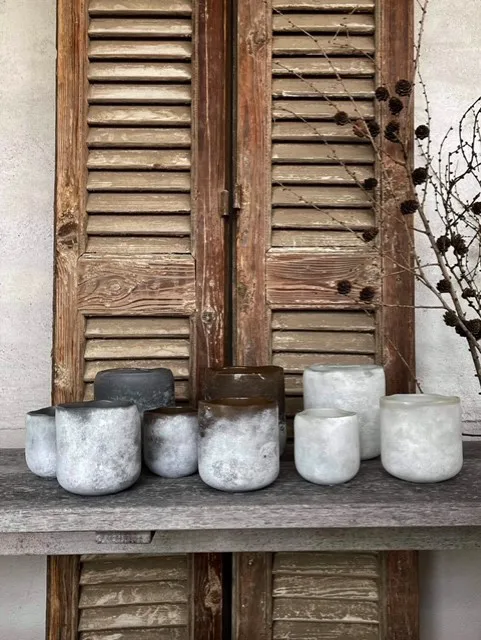 Halde lantern 8 cm, 灰色 Olsson & Jensen