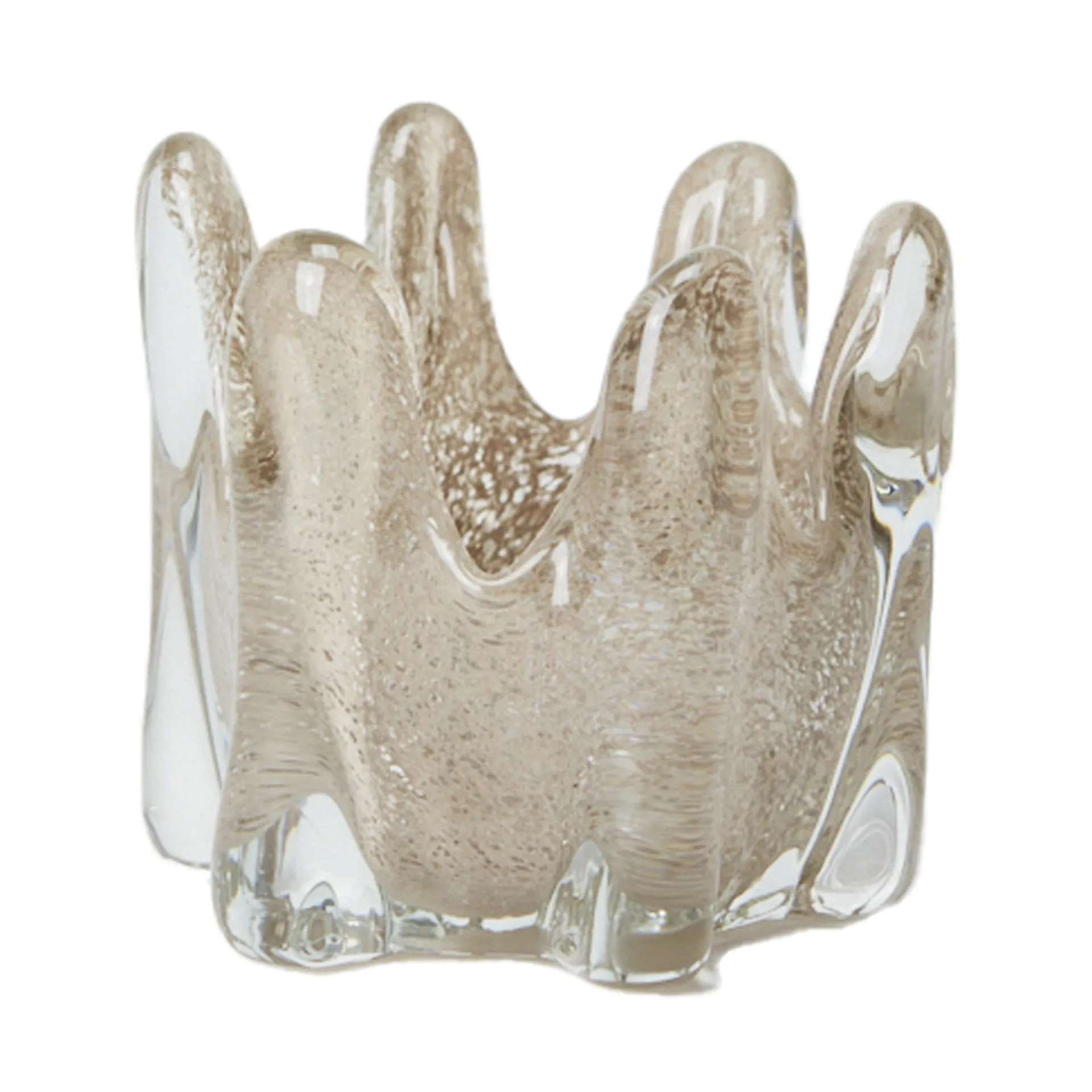 Helix 烛台 Ø10.5 cm, Taupe Olsson & Jensen