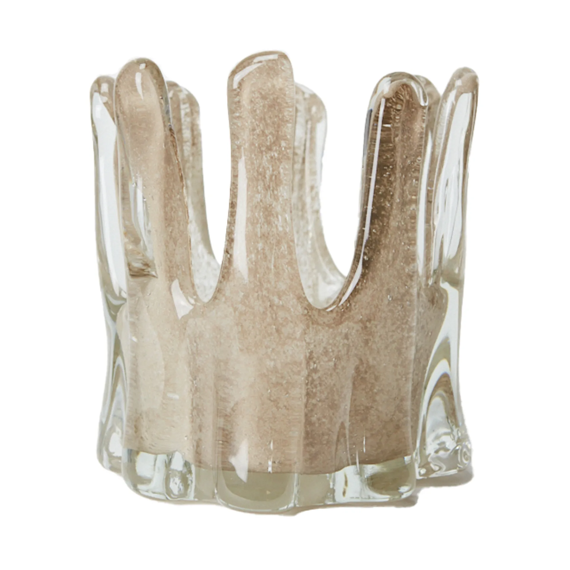 Helix 烛台 Ø14 cm, Taupe Olsson & Jensen