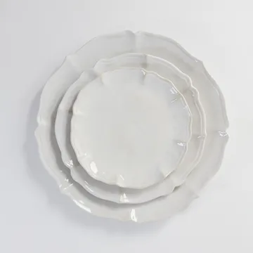 Judith 大餐盘 Ø34cm - White - Olsson & Jensen