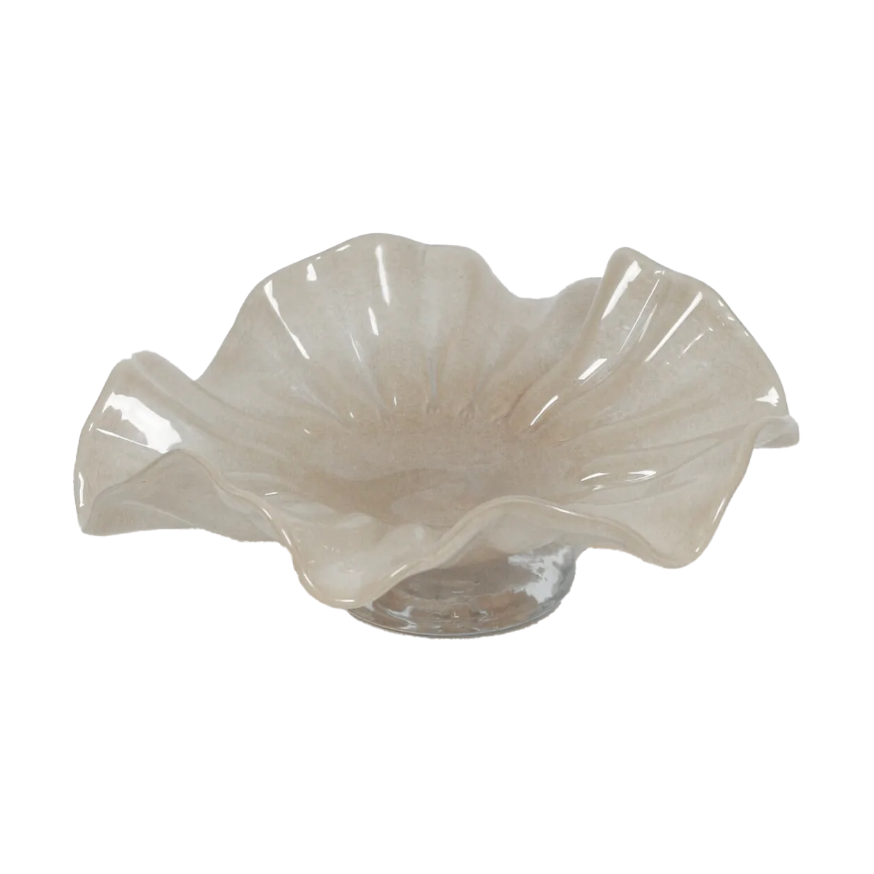 Loa 碗 on foot 22 cm, 灰褐色 Olsson & Jensen