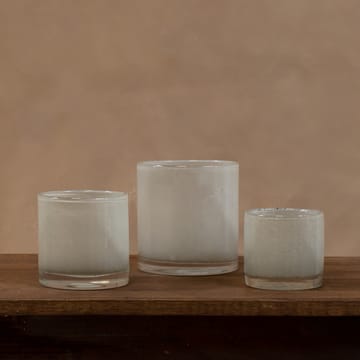 Nilla 烛台 8 cm - 灰色 米色 - Olsson & Jensen