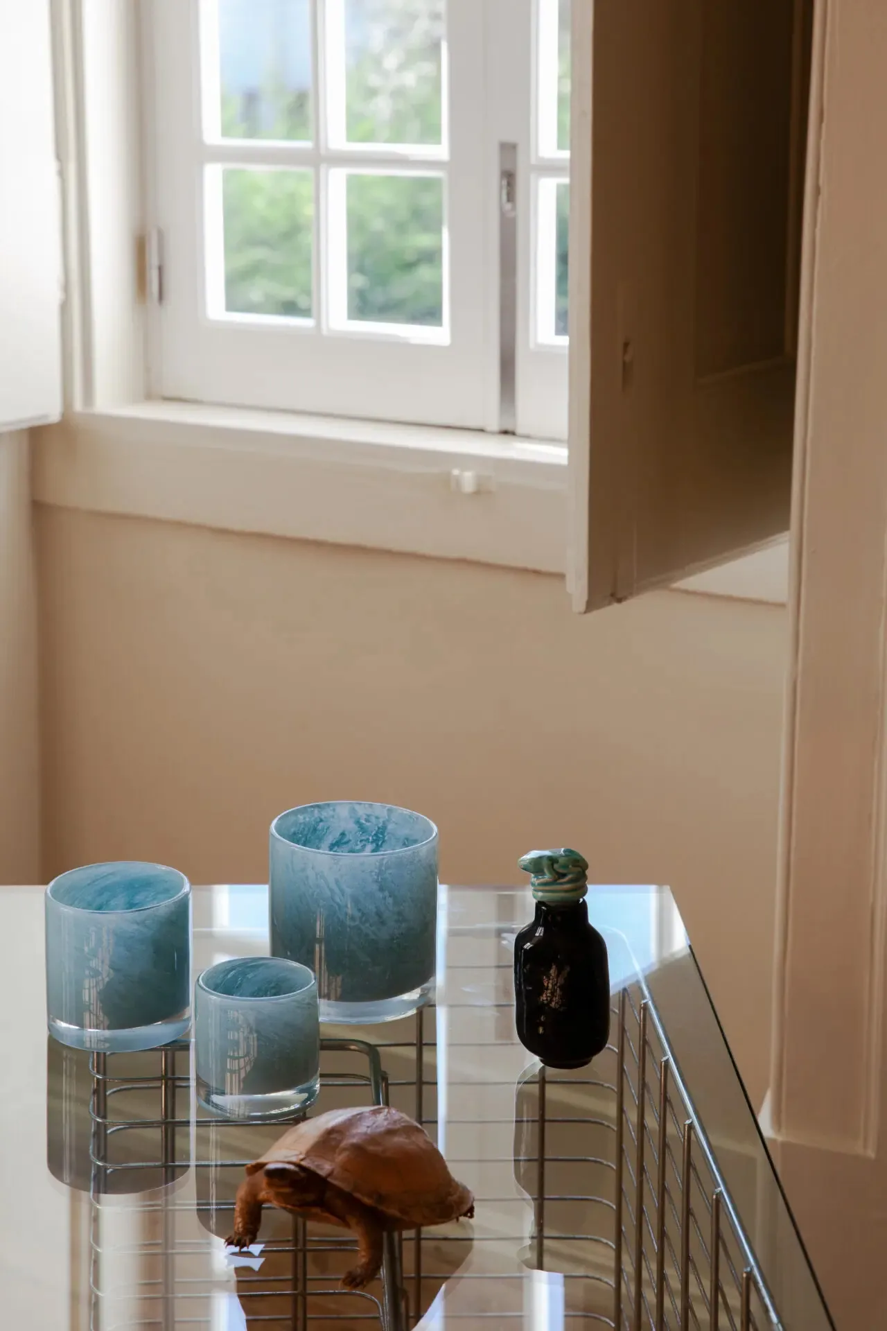 Nilla 烛台 8 cm, 浅蓝 Olsson & Jensen