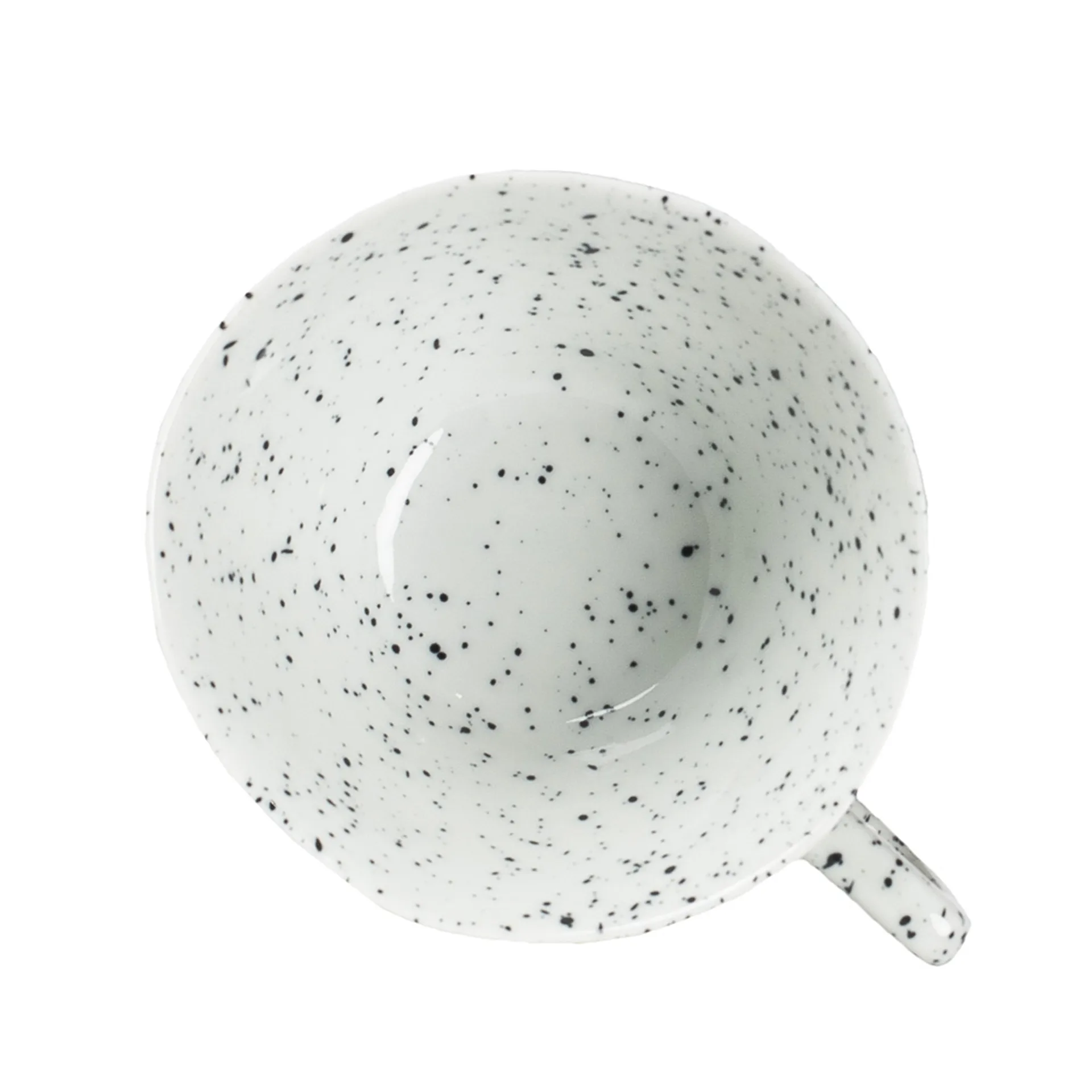 Poppi 杯子, 白色-黑色 Olsson & Jensen