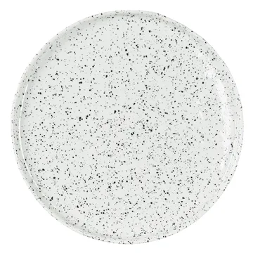 Poppi 盘子 27 cm - 白色-黑色 - Olsson & Jensen