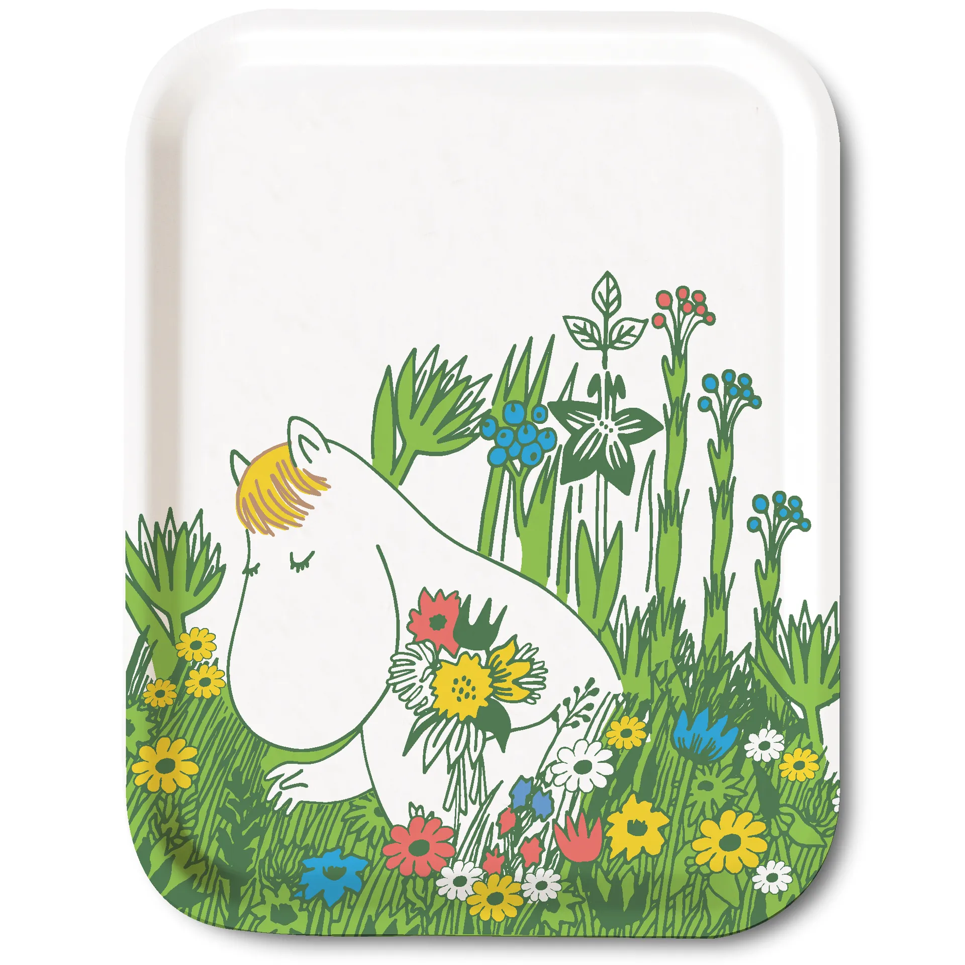 Moomin Snorkmaiden Summer 托盘, 27x20 cm Opto Design