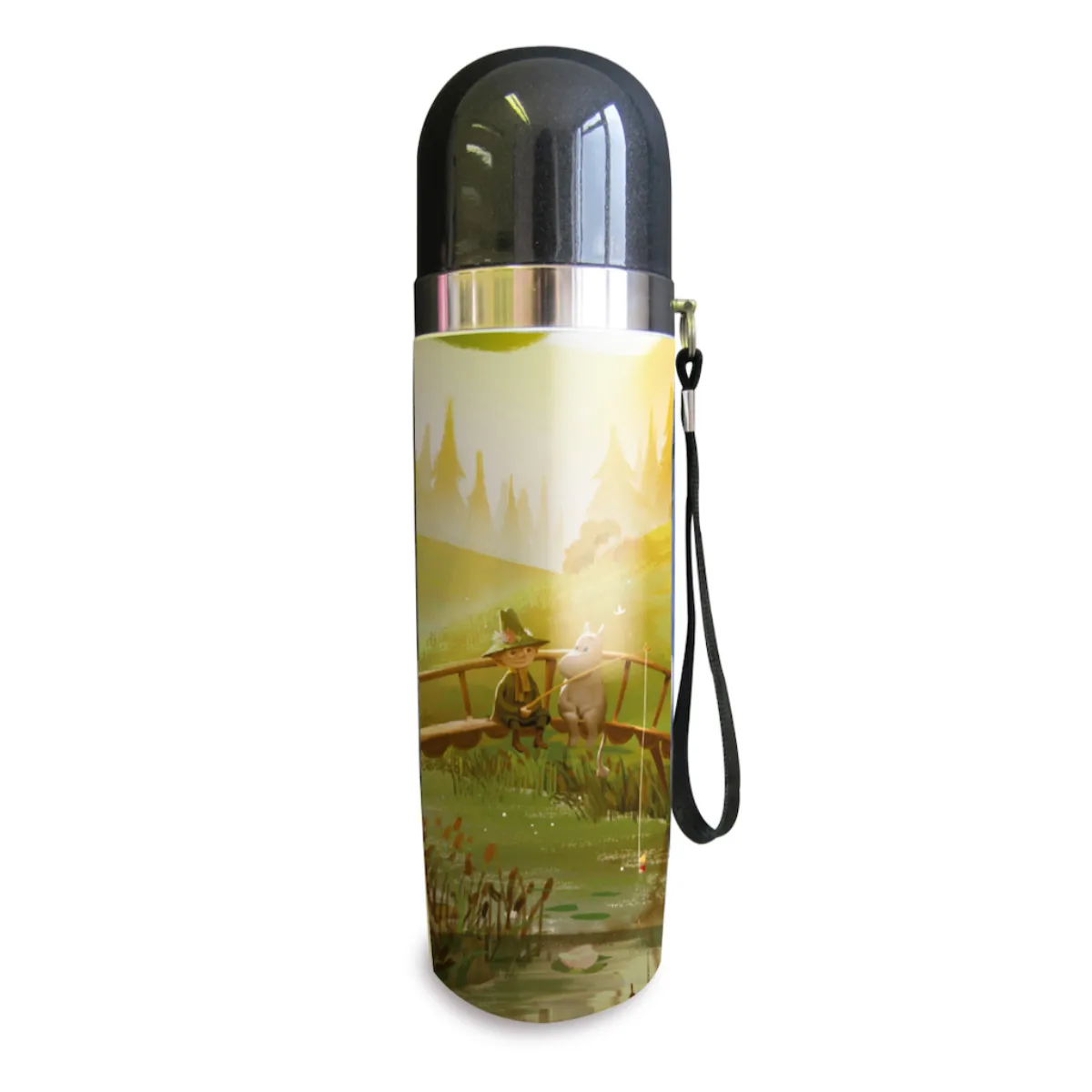 Moomin & Snufkin bridge Thermos 0.5 l, 绿色-multi Opto Design