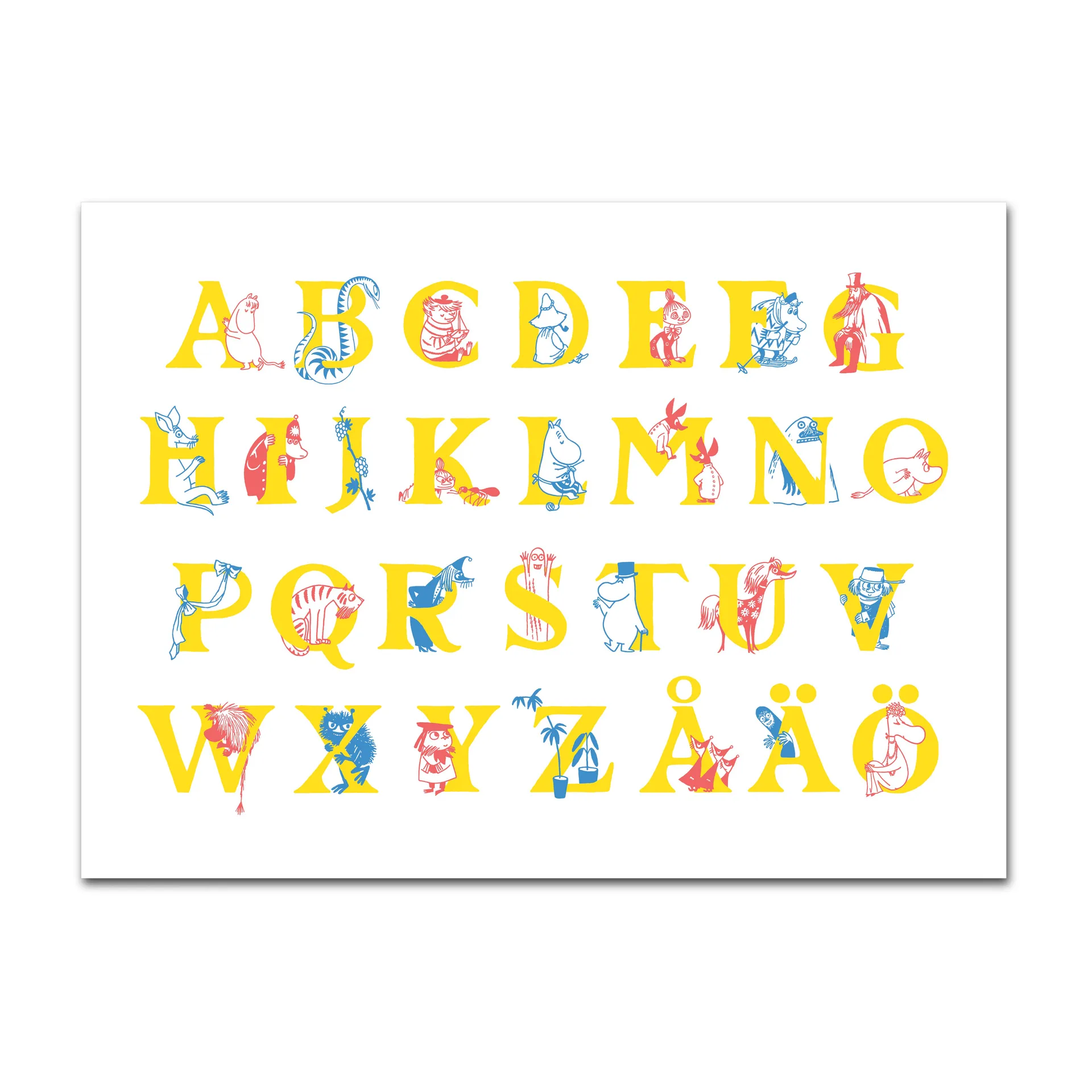 Mumin ABC 餐垫 , 30x40 cm Opto Design