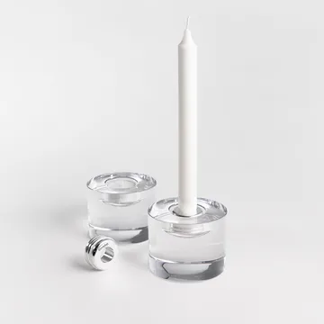 开关灯适配器 2件装 - 铝色 - Orrefors
