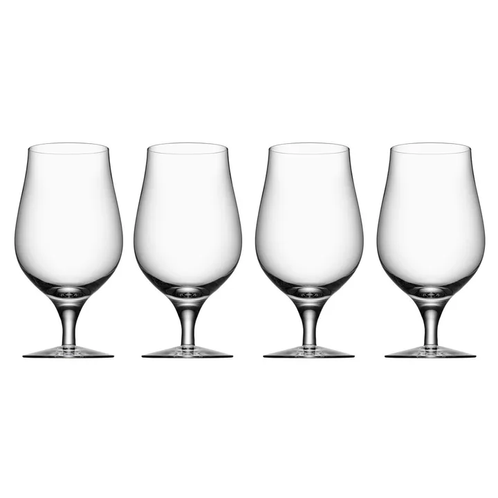 啤酒品鉴杯4件套 - 4件装 - Orrefors