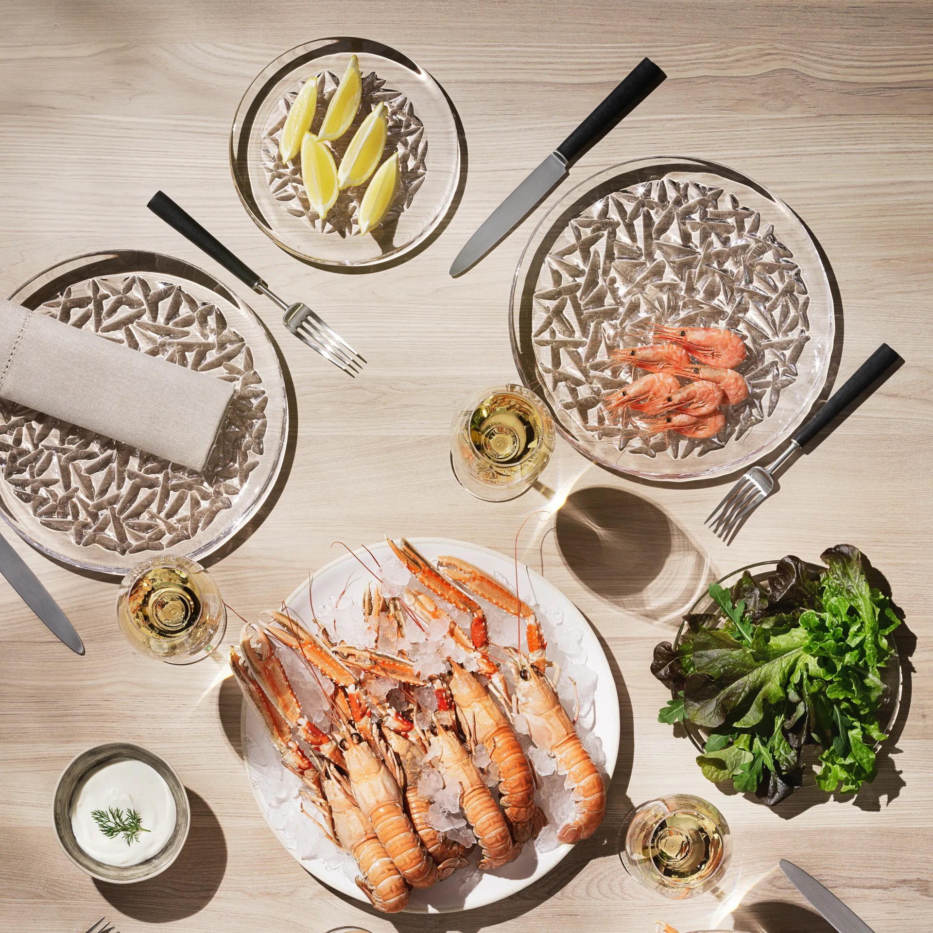 Carat small 盘子, Ø 19 cm Orrefors