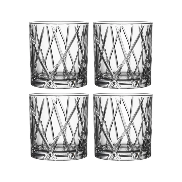 City双份古典杯 4件套 - 340ml - Orrefors