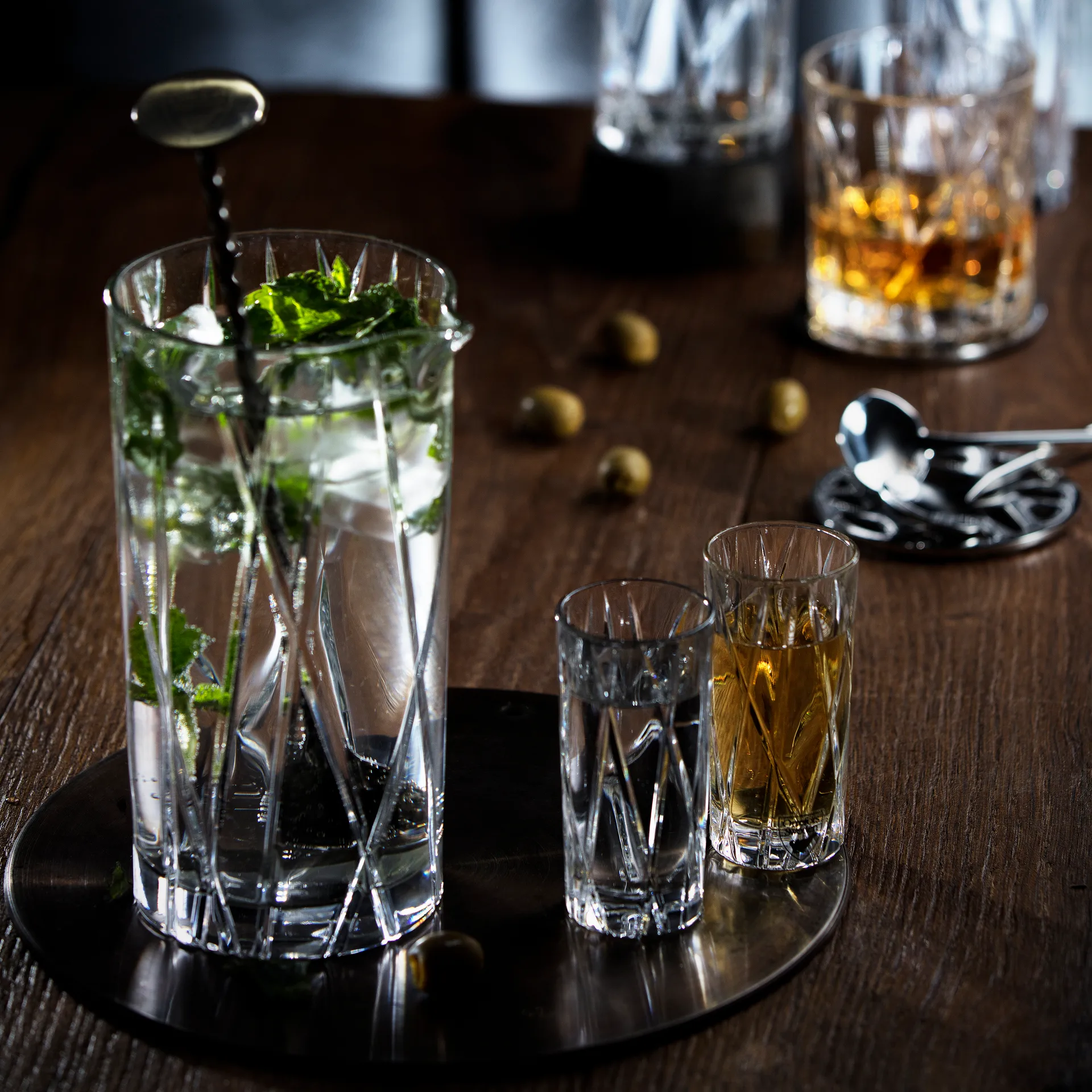 City 小酒杯, 两件装 Orrefors