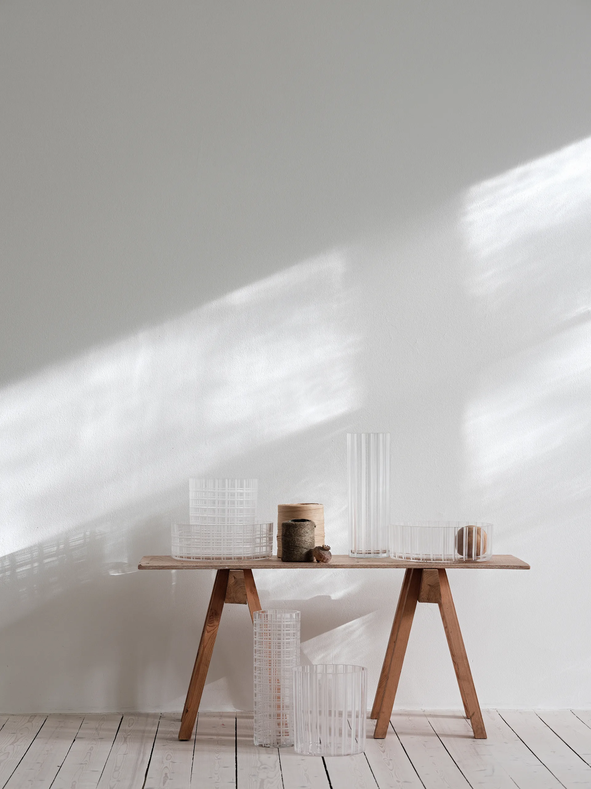 Cut in number 花瓶 33 cm, Chess board Orrefors