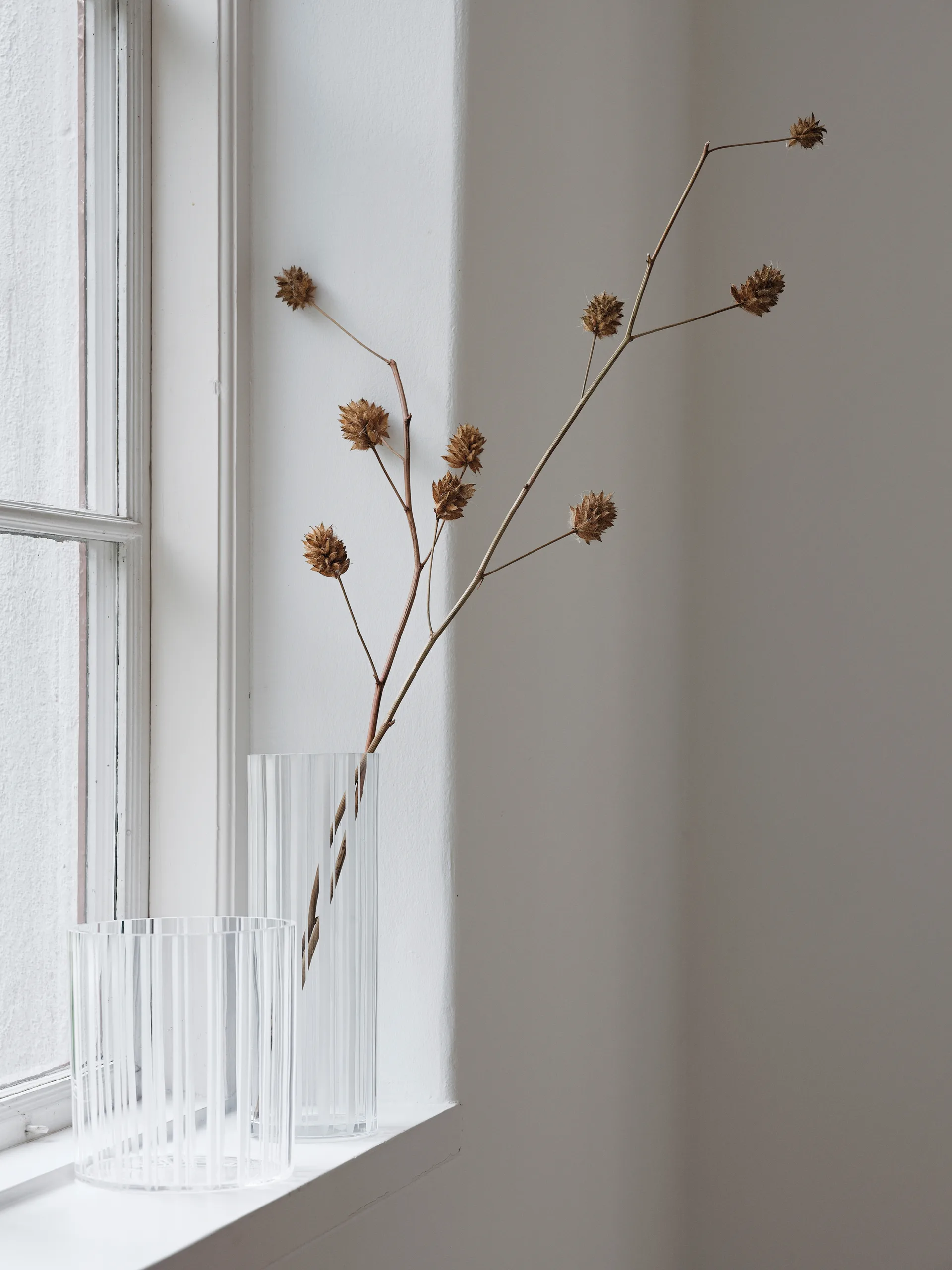 Cut in number 花瓶 33 cm, Striped Orrefors