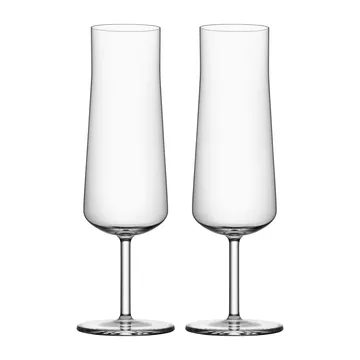 Informal 香槟杯 220ml 2个装 - 透明 - Orrefors