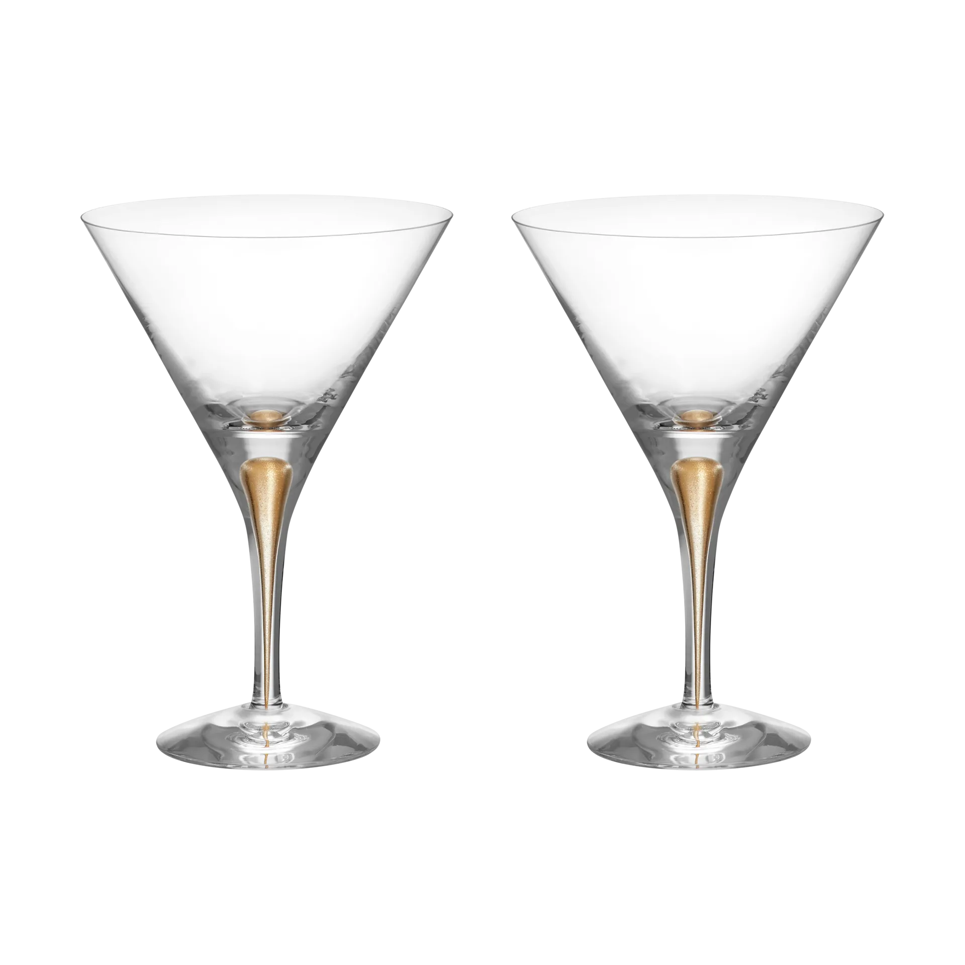 Intermezzo 马提尼杯 250ml 2支装, 金色 Orrefors