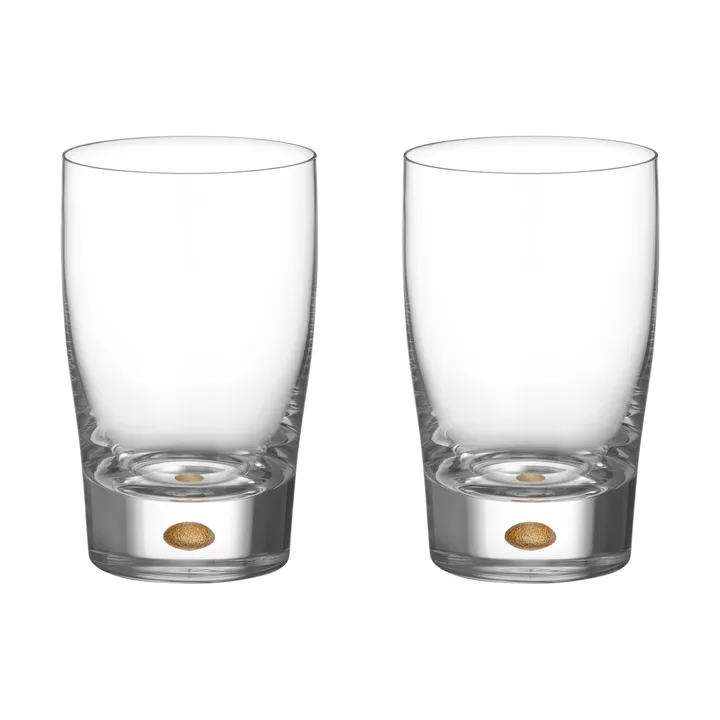Intermezzo 平底杯 250ml 2支装 - 金色 - Orrefors