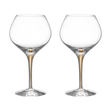 Intermezzo Bouquet 酒杯 700ml 2支装 - 金色 - Orrefors