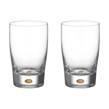 Intermezzo tumbler 25 cl 两件套装 - Gold - Orrefors