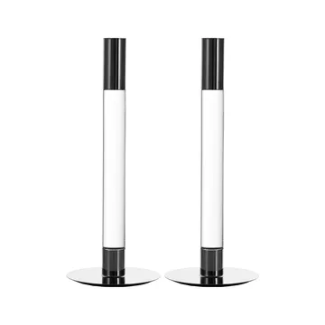 Lumiere 烛棒 26.5cm 2件装 - 透明 - Orrefors