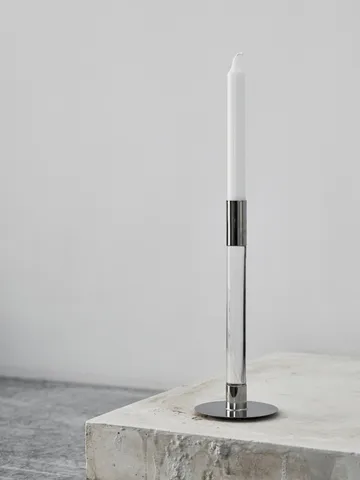 Lumiere 烛棒 26.5cm 2件装 - 透明 - Orrefors