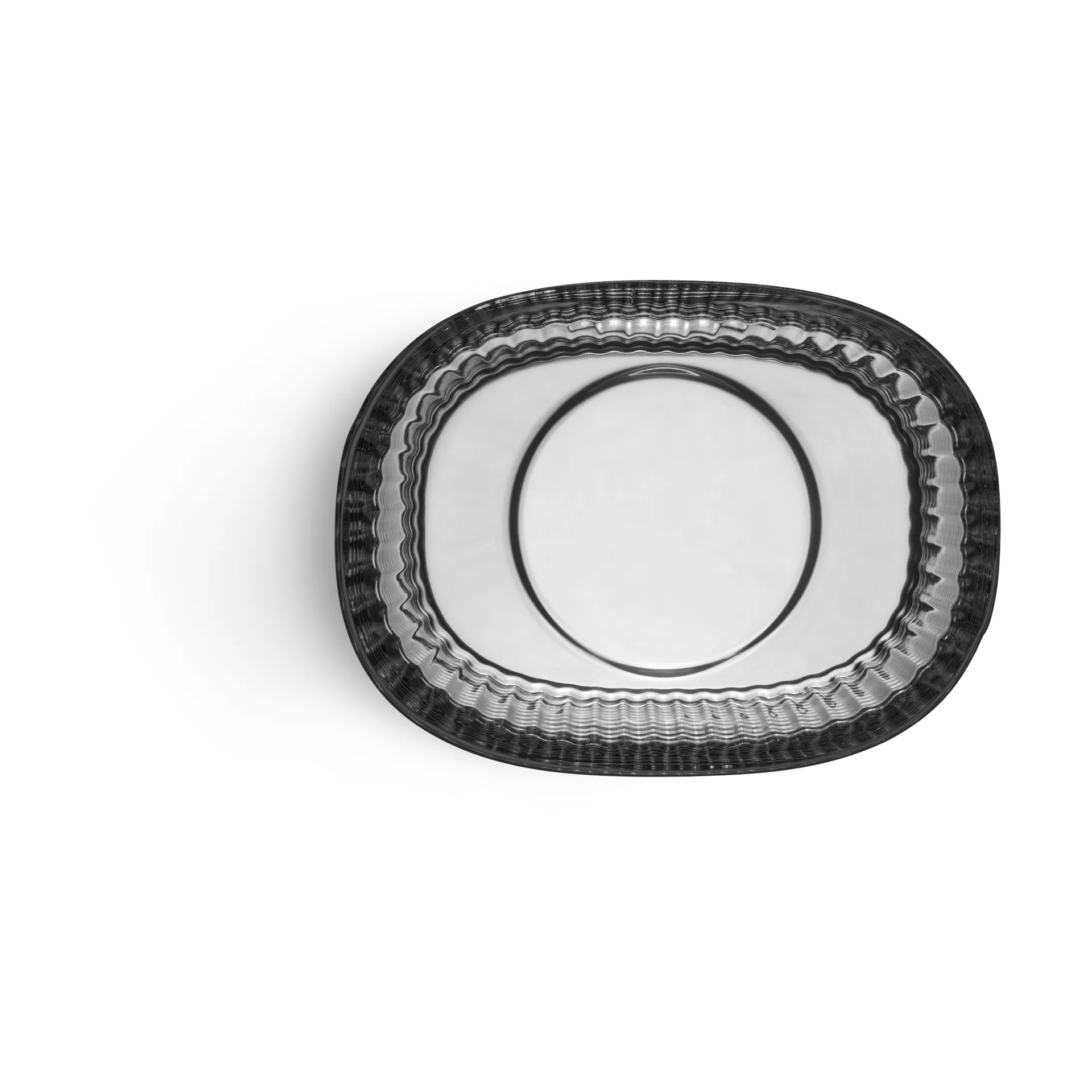 Magica 烛台 super ellipse 5 cm, 灰色 Orrefors