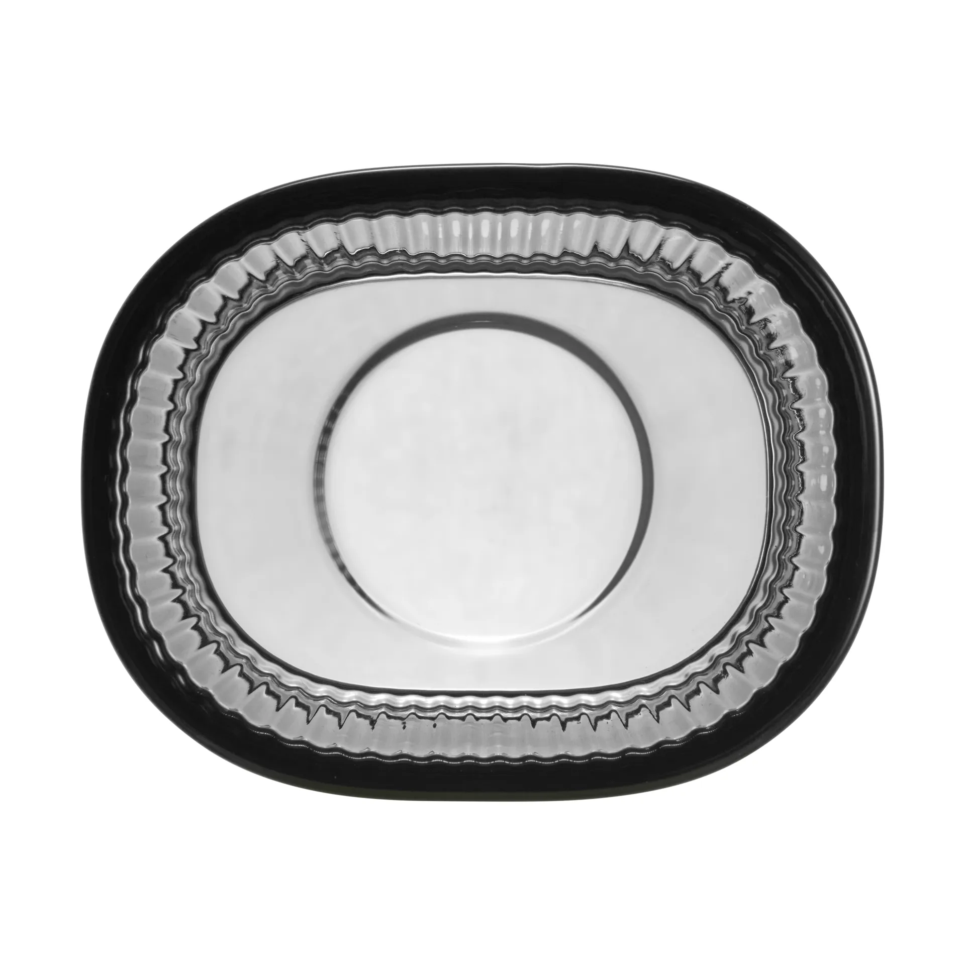 Magica 烛台 super ellipse 7 cm, 灰色 Orrefors