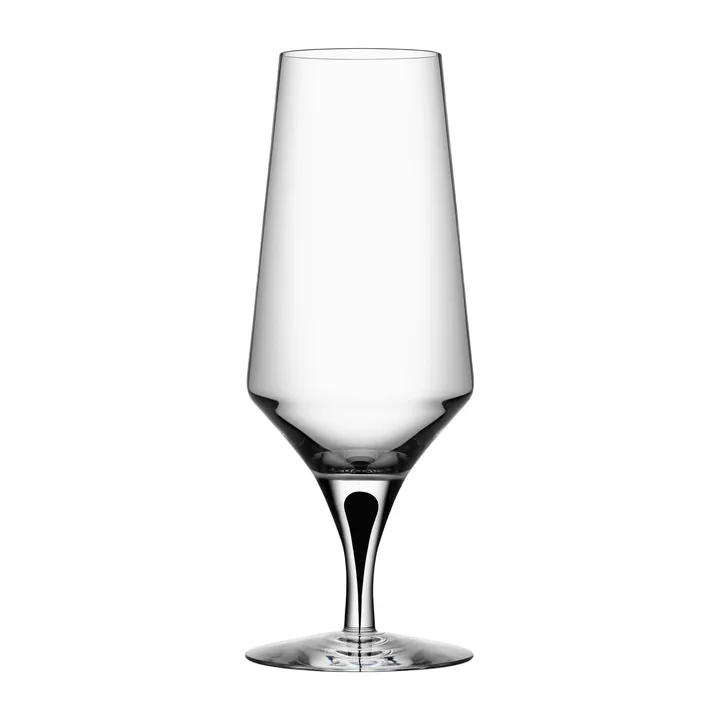 Metropol 啤酒杯 460ml - 透明_黑色 - Orrefors
