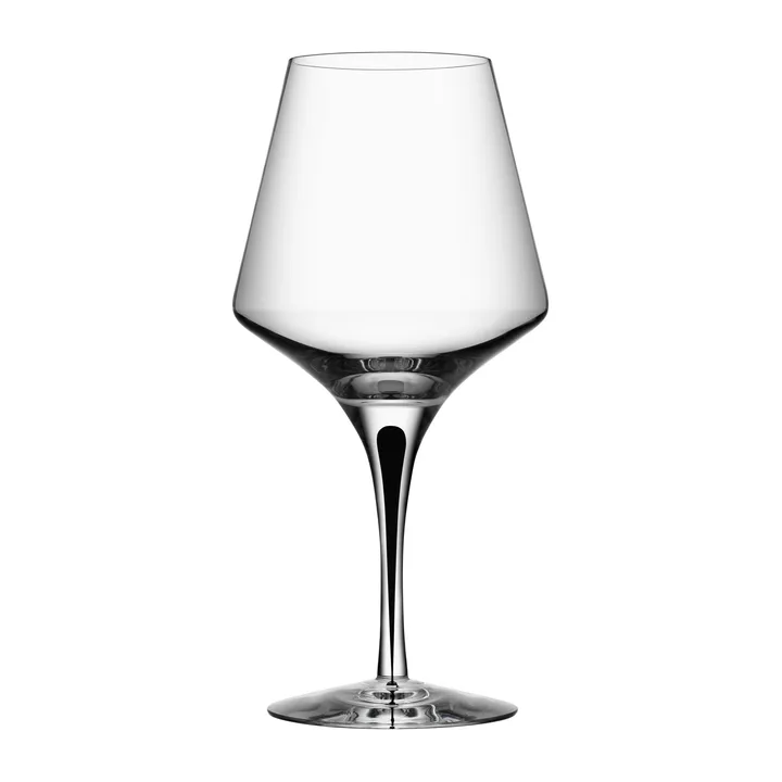 Metropol 葡萄酒杯 610ml - 透明_黑色 - Orrefors